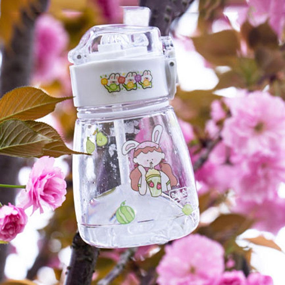 Hộp 100 Nhãn Dán Hình Gấu Thỏ Dễ Thương Dùng Trang Trí Sổ Tay DIY