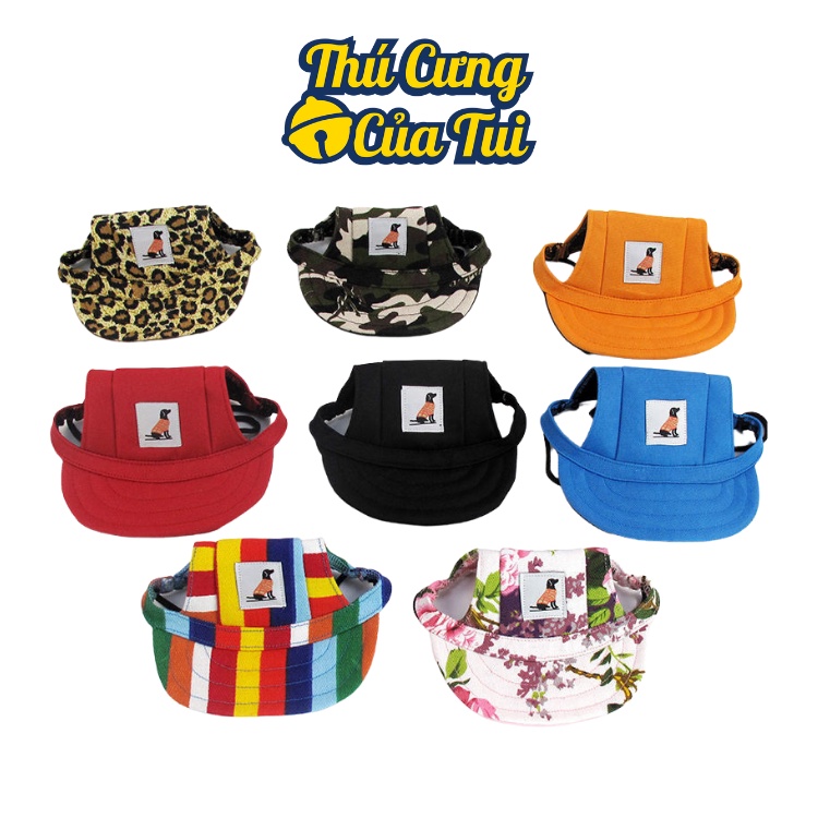 Mũ Nón Lưỡi Trai Cho Thú Cưng Chó Mèo - Thú cưng của tui