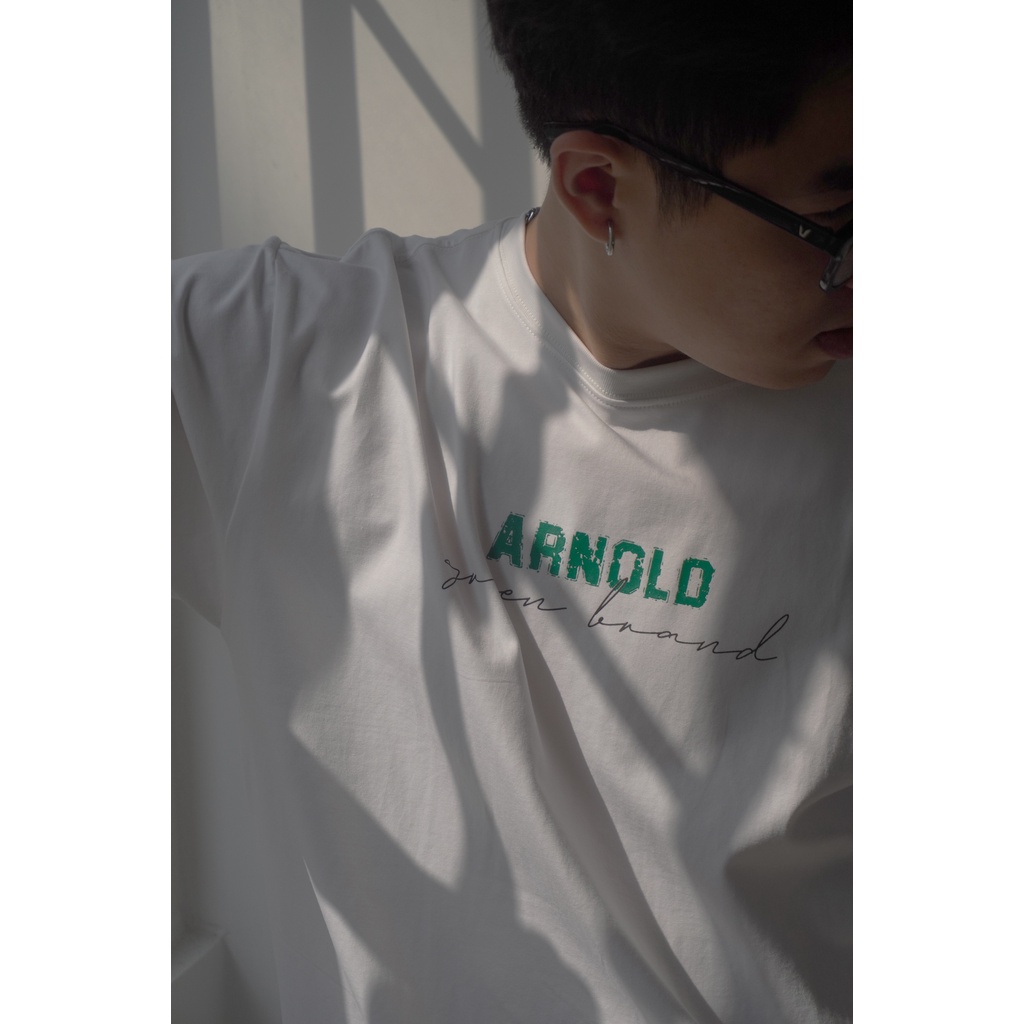 [Mã BMBAU50 giảm 7% đơn 99K] Áo thun nam nữ Form Rộng Tay Lỡ Unisex - Tee Arnold vải cotton 4 chiều - Local Brand | BigBuy360 - bigbuy360.vn