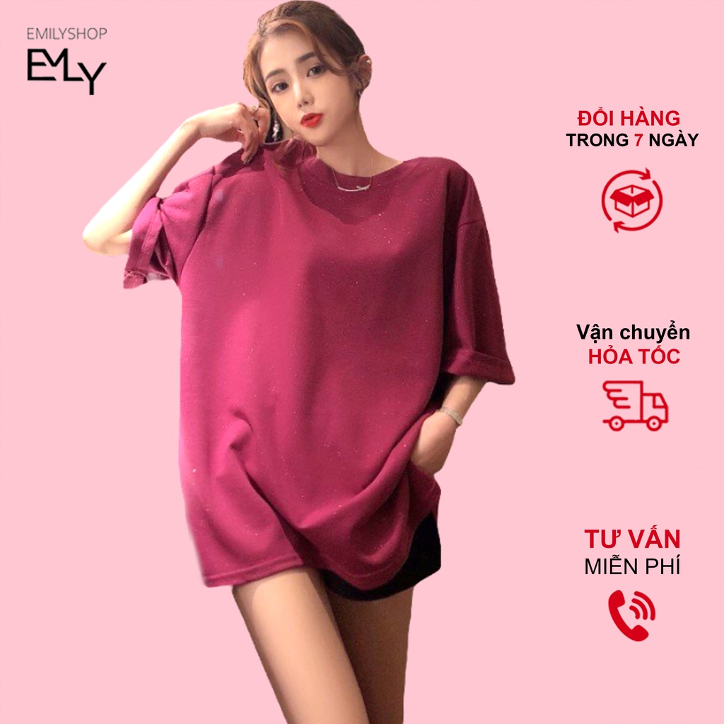 ÁO THUN KIỂU KIM TUYẾN NỮ FORM RỘNG ULZZANG