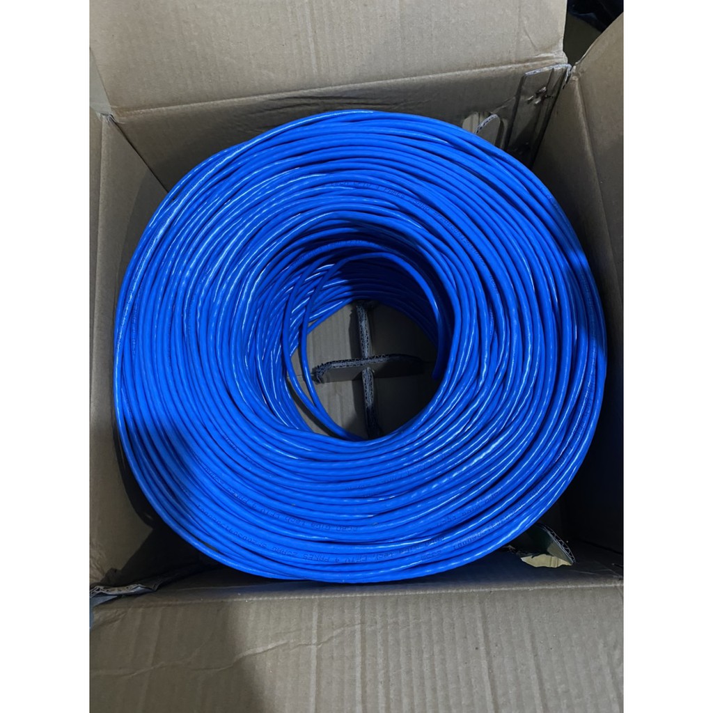 Dây Mạng, Cuộn Cáp Mạng Cat5 Giga Link Full 305m, Tiết Diện 0.42 - Truyền Tín Hiệu Tốc Độ Cao - HomeComputer