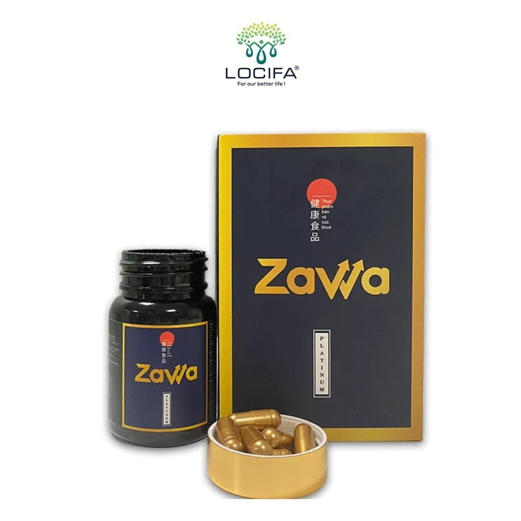 Zawa Platinum Bản Lĩnh Phái Mạnh - [CHÍNH HÃNG] - Tăng Cường Sinh Lý Nam Giới