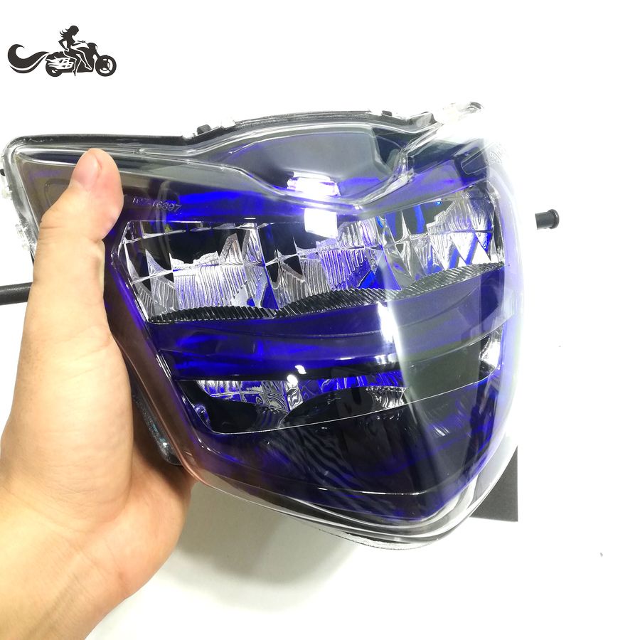 Đèn Pha Led 2 Tầng Xe Exciter 135 2011-2014 Chính Hãng Zhi.Pat Cao Cấp, Siêu Sáng. Màu Trắng Bạc, Đen Khói, Xanh &amp; Đỏ