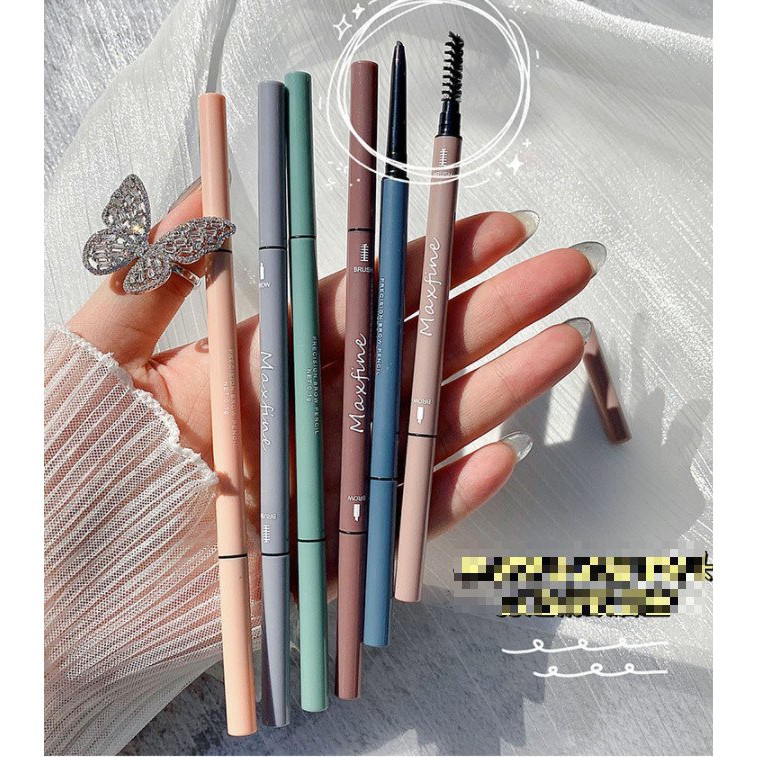 Chì Kẻ Mày 2 Đầu Thanh Mãnh Maxfine nội địa chính hãng nhỏ xinh tiện lợi sỉ tốt- GIÁ RẺ 09 | BigBuy360 - bigbuy360.vn