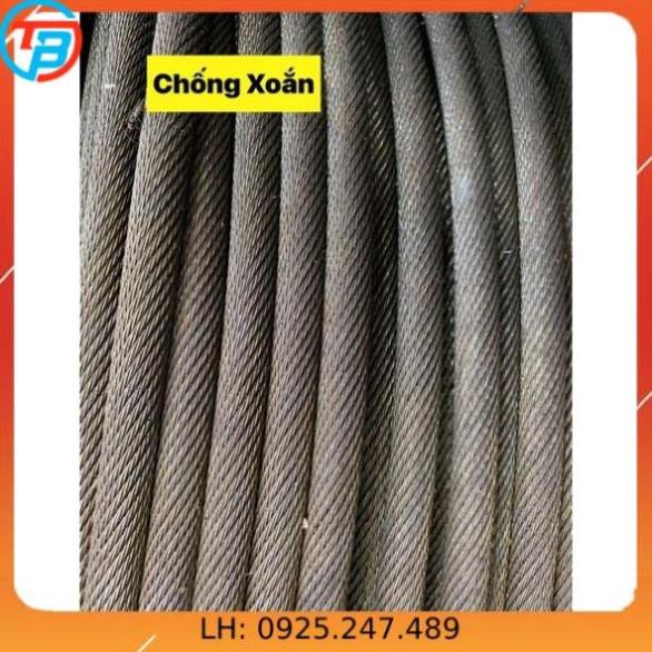 Cáp Thép Đen Thay Thế Tời Điện cáp thép Thái Bình Vina