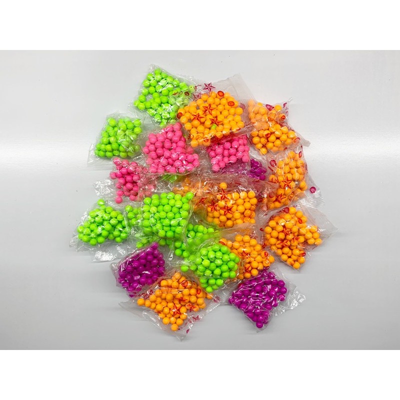 Combo 20 bịch bi 6mm bảy màu loại Tốt