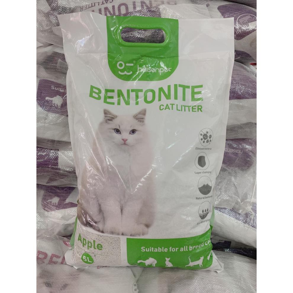 CÁT VỆ SINH HAISENPET BENTONITE ( SIÊU TIẾT KIỆM, ÍT BỤI, SIÊU VÓN, KHỬ MÙI CỰC TỐT)