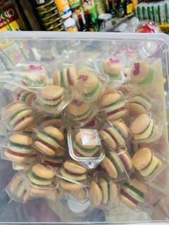 Kẹo dẻo hamburger Trolli - Đức date xa