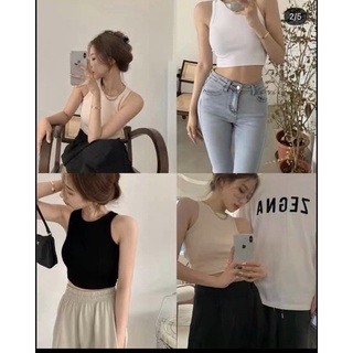 Áo thun ba lỗ croptop