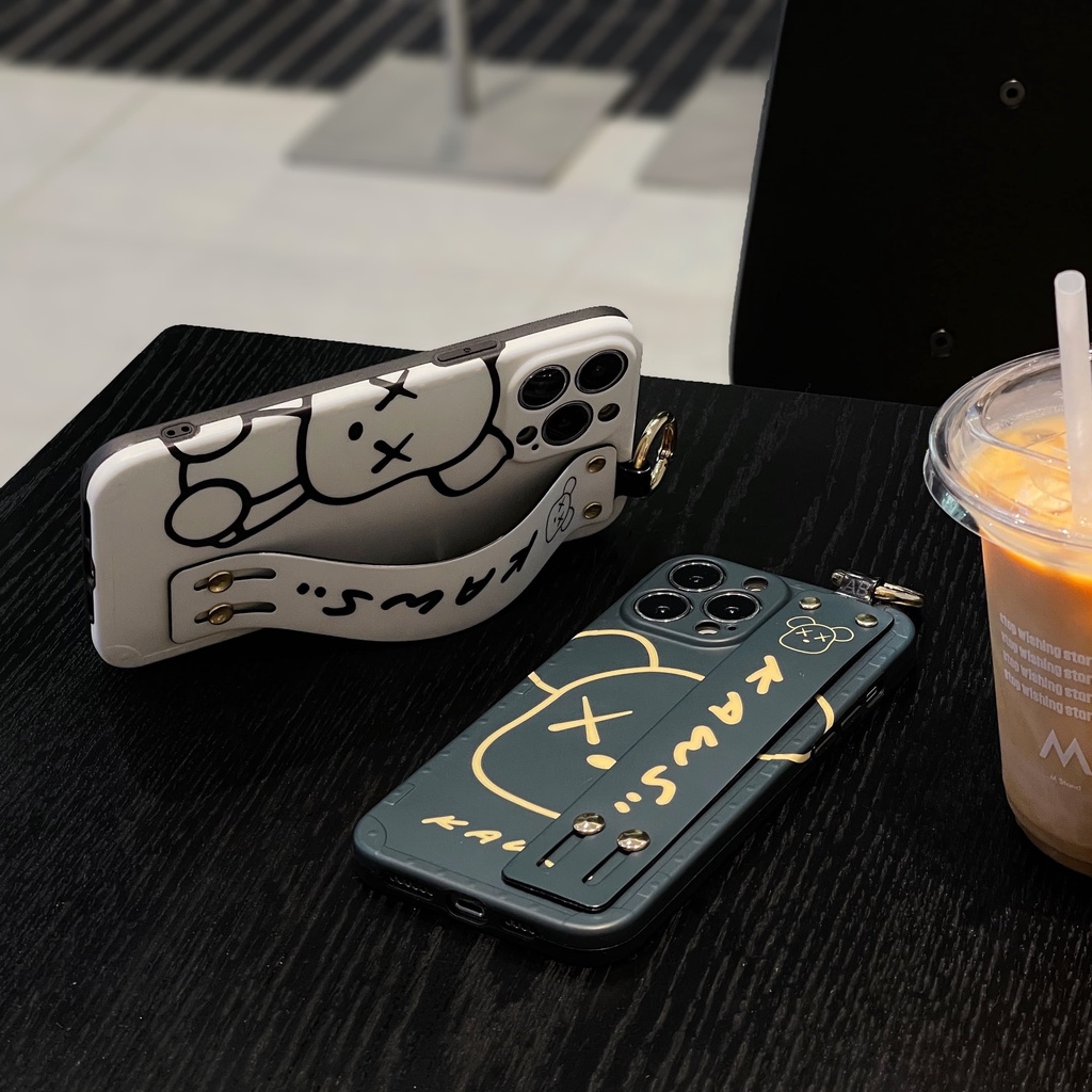 Ốp Điện Thoại In Gấu kaws Sang Trọng Cho iphone 15 Pro Max 14 Pro Max 13 Pro Max i13 13pro 11ProMax i11 iX Xs XR Xs Max 12Pro 12 Pro Max