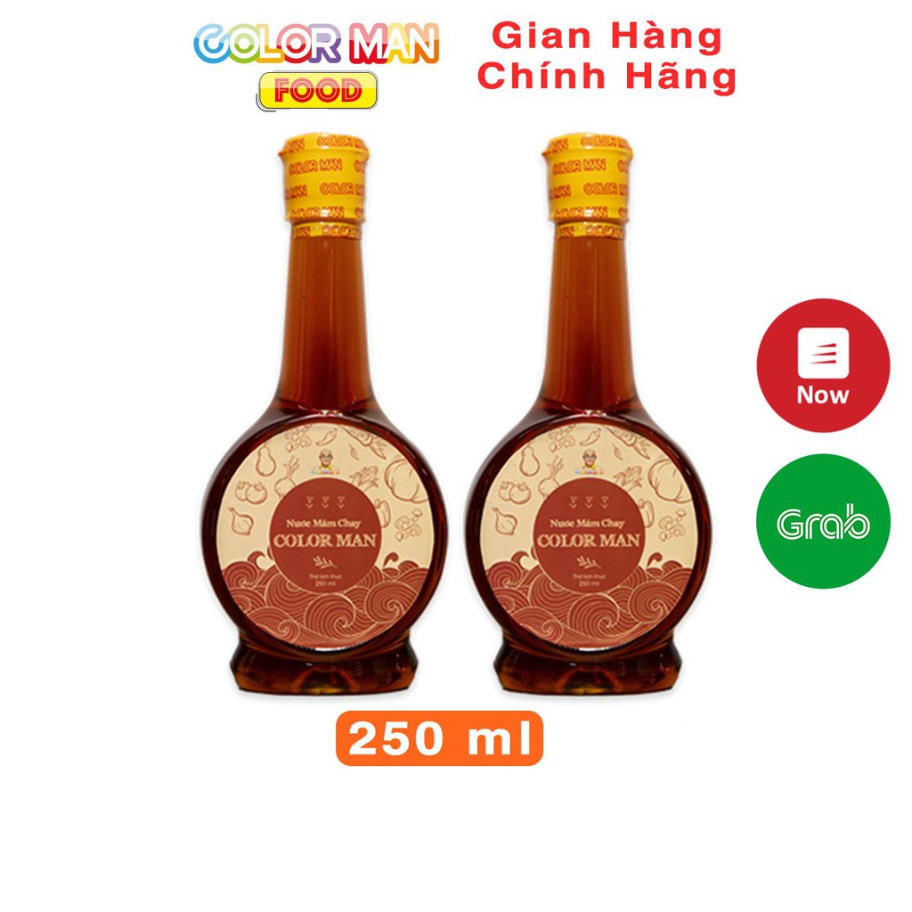 Nước Mắm Chay COLOR MAN chai 250ml chiết xuất nấm men tự nhiên dùng làm gia vị, pha nấu và chế biến các món chay