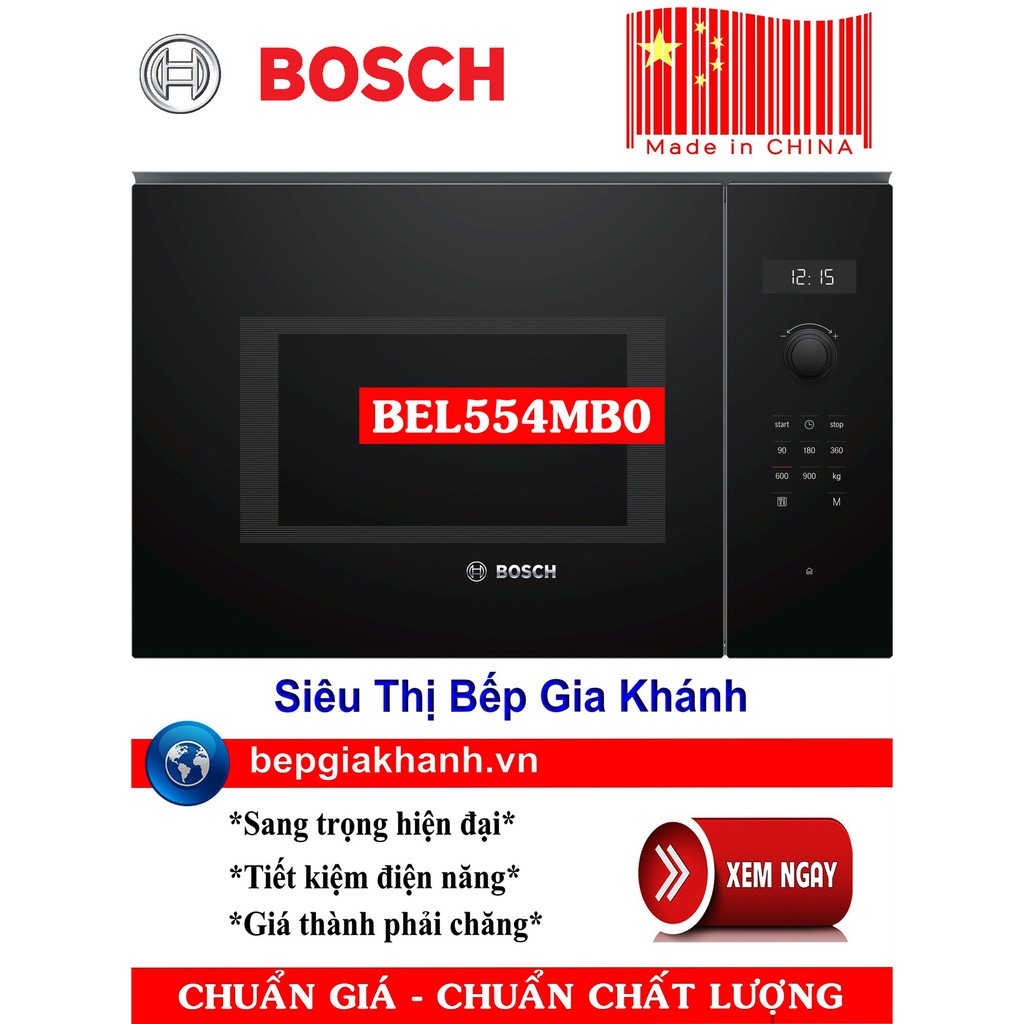 Lò vi sóng âm tủ Bosch BEL554MB0