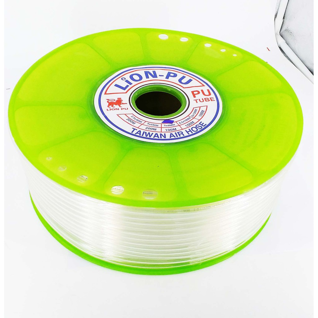 DÂY HƠI KHÍ NÉN LION TRẮNG 5X8LY-100M