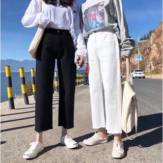 Quần Jeans Ống Rộng