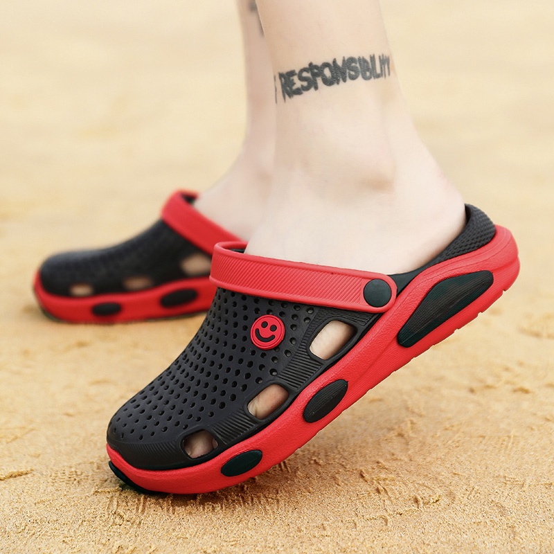 【JINTOHO】 Sandal Selipar Lelaki Thời Trang Xu Hướng Cho Nam