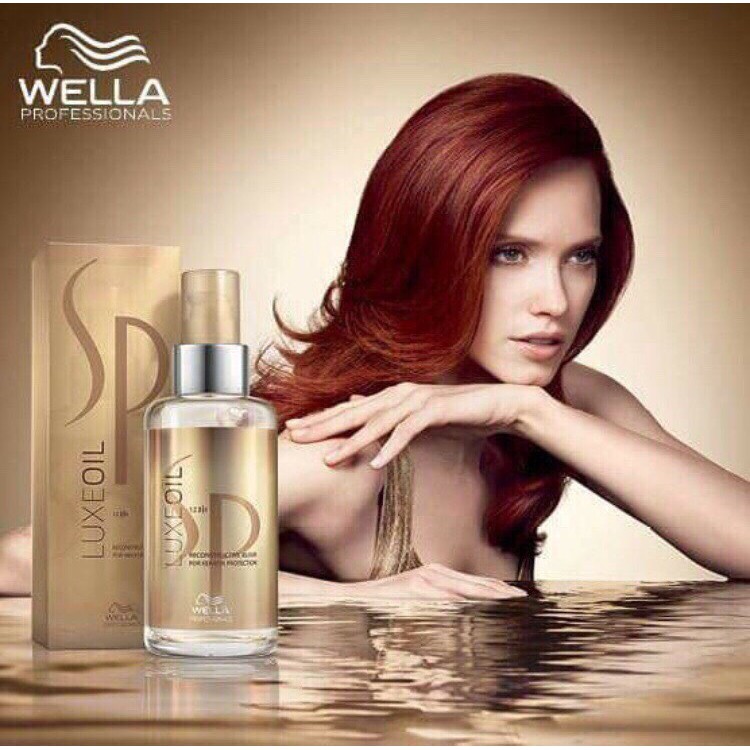 #sp_wella TINH DẦU SP WELLA LUXE OIL CAO CẤP DƯỠNG TÓC KHÔ HƯ TỔN NẶNG 100ML