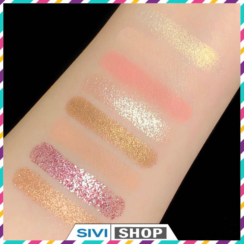 Bảng phấn màu mắt 40 ô Hanmishu Mousse Sunshine