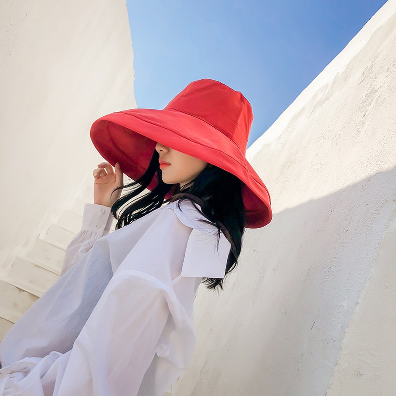 Nón Chống Nắng Vành Rộng Trơn P1773