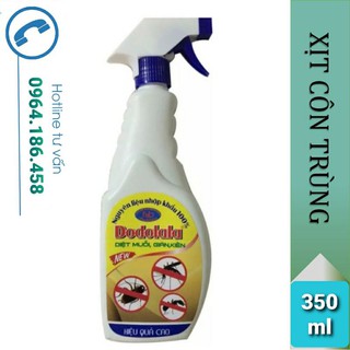 Thuốc xịt muỗi, kiến dodolala 350ml new