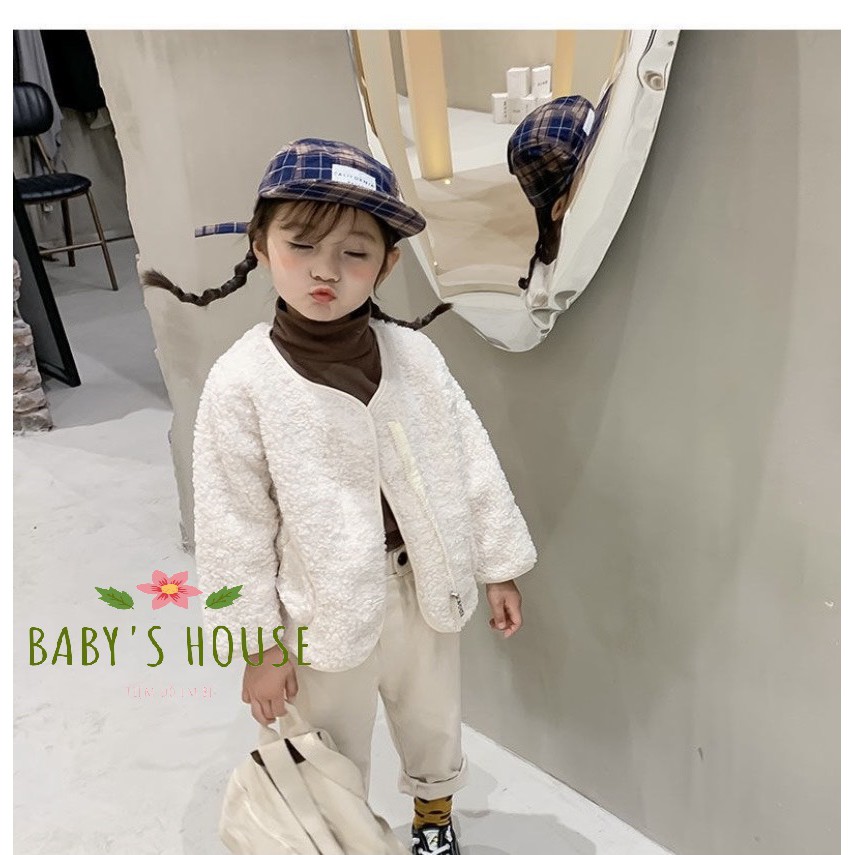 Áo khoác lông cừu cao cấp cho bé AK01 - Baby House