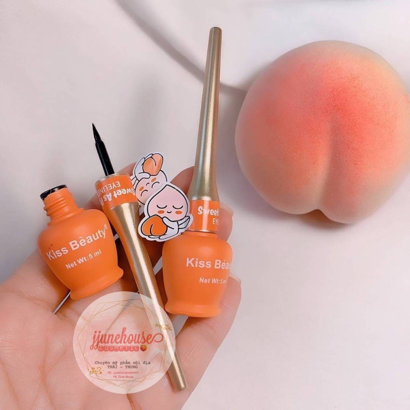 EYELINER KẺ MẮT TRÁI ĐÀO KISSBEAUTY | BigBuy360 - bigbuy360.vn