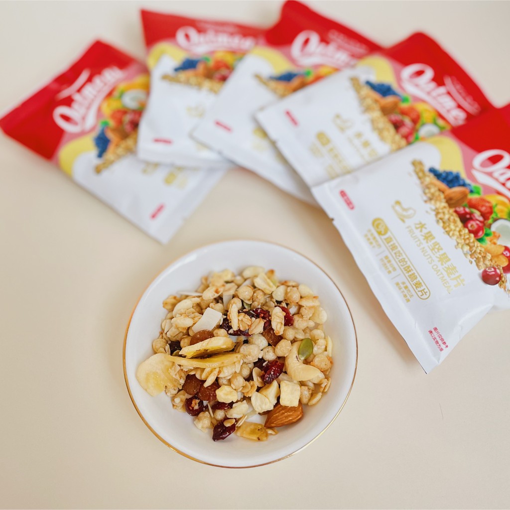 Ngũ cốc Ocak vị hoa quả sấy giòn, gói 40g, Tiêu Chiến, ngũ cốc ăn sáng, hỗ trợ giảm cân, ít đường, ăn kiêng Ankobe | BigBuy360 - bigbuy360.vn