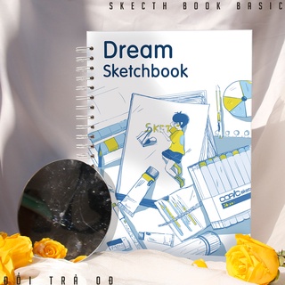 Sổ Phác Thảo Dream Dòng Basic 172 GSM - Sketchbook - Ong Mặt Bự ( LỖI 1 ĐỔI 1 )