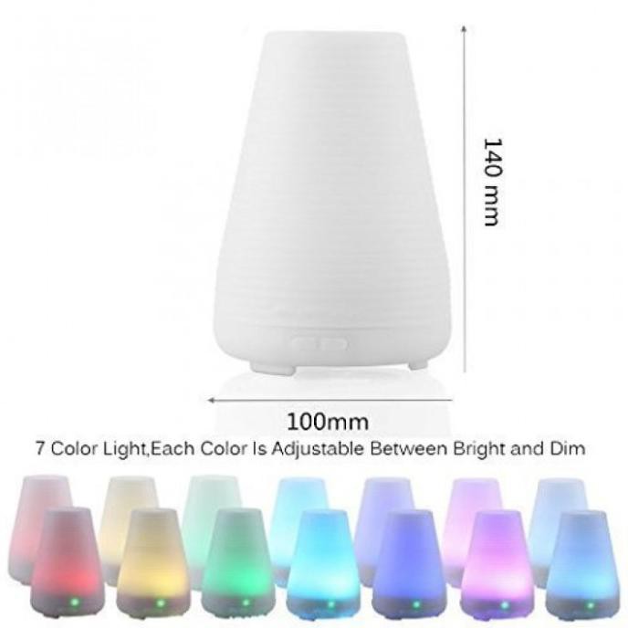 Máy Khuếch Tán Tinh Dầu Hình Tam Giác 7 Bóng Led