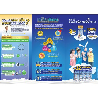 SỮA BỘT METACARE 3/4/5 900G