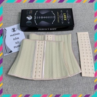 PR7 [ TẶNG NỚI SIZE ] Đai nịt bụng latex THÔNG tương đối 25 xương du nhập Hi Lạp 17