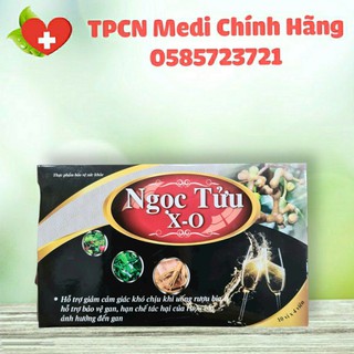 Viên uống giải rượu ngọc tửu x-o – hộp 40 viên
