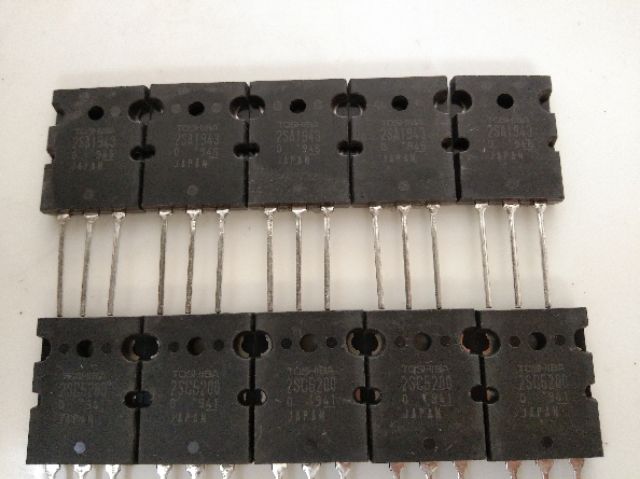 Sò toshiba Japan 2SA1943 - 2SC5200 cam kết hàng Japan