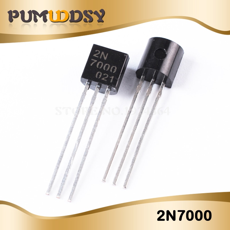 20 CHIẾC 2N7000 N Kênh MOSFET TO-92 sản phẩm mới và ROHS