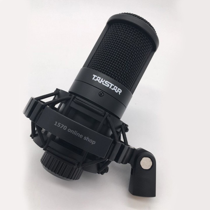 Combo thiết bị hát karaoke livestream Micro Takstar PC-K220 kết hợp sound card XOX K10 2020 | Hát karaoke online cực hay