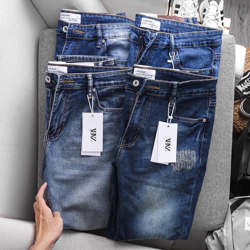 [Size Đại 32-42] Quần Jean nam cao cấp jean co giãn - Form slimfit - Big size -size lớn đến 120kh