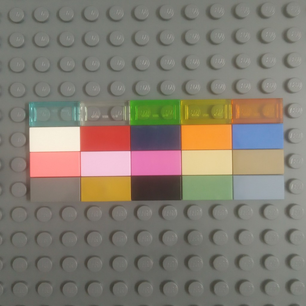 Lego Tile 1 x 2 with Groove