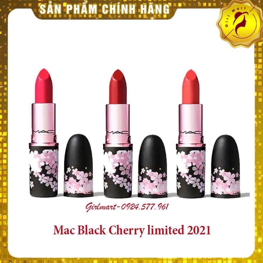 Son Mac hoa anh đào Balck Cherry phiên bản giới hạn mới nhất 2021 | BigBuy360 - bigbuy360.vn