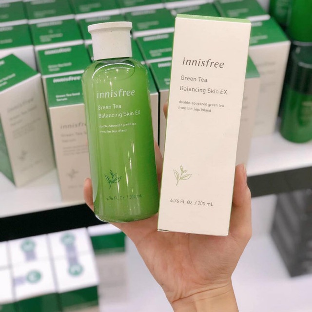 Nước hoa hồng trà xanh Innisfree Green Tea