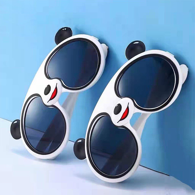 Kính Mát Phân Cực Chống Tia UV Hình Gấu Trúc Hoạt Hình Cho Bé
