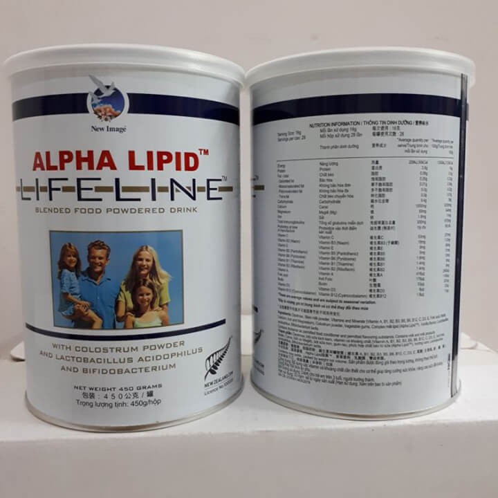 Sữa Non Alpha Lipid Nguyên Mã Code 450g Của New Zealand