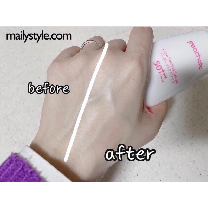 KEM CHỐNG NẮNG NÂNG BẬT TONE PEACHOLIC