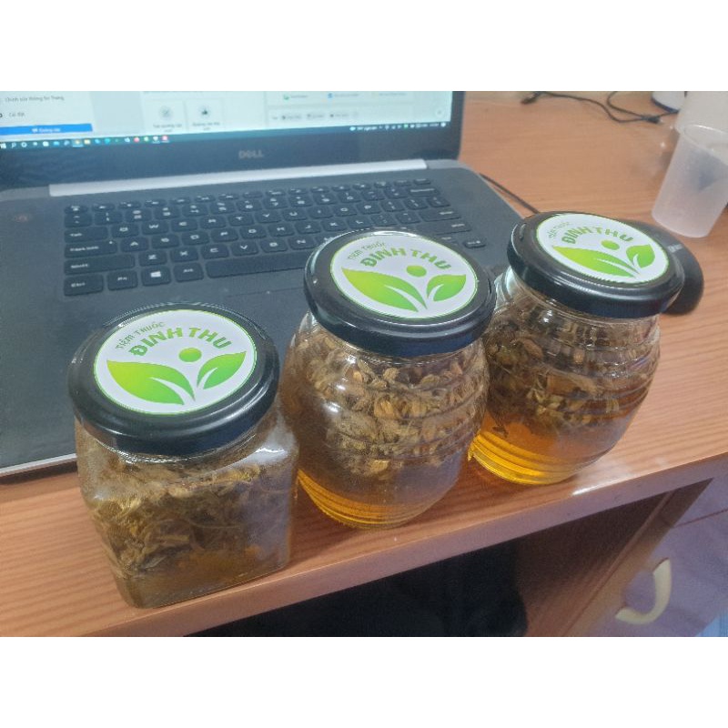Hoa Đu Đủ Đực Ngâm Mật Ong 300ml