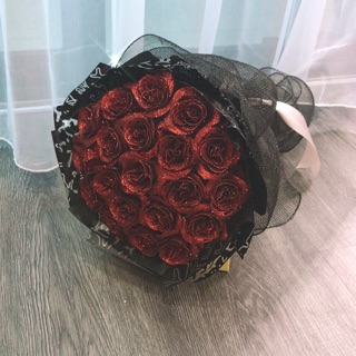 Bó nhũ đỏ 20 cực sang mix lưới