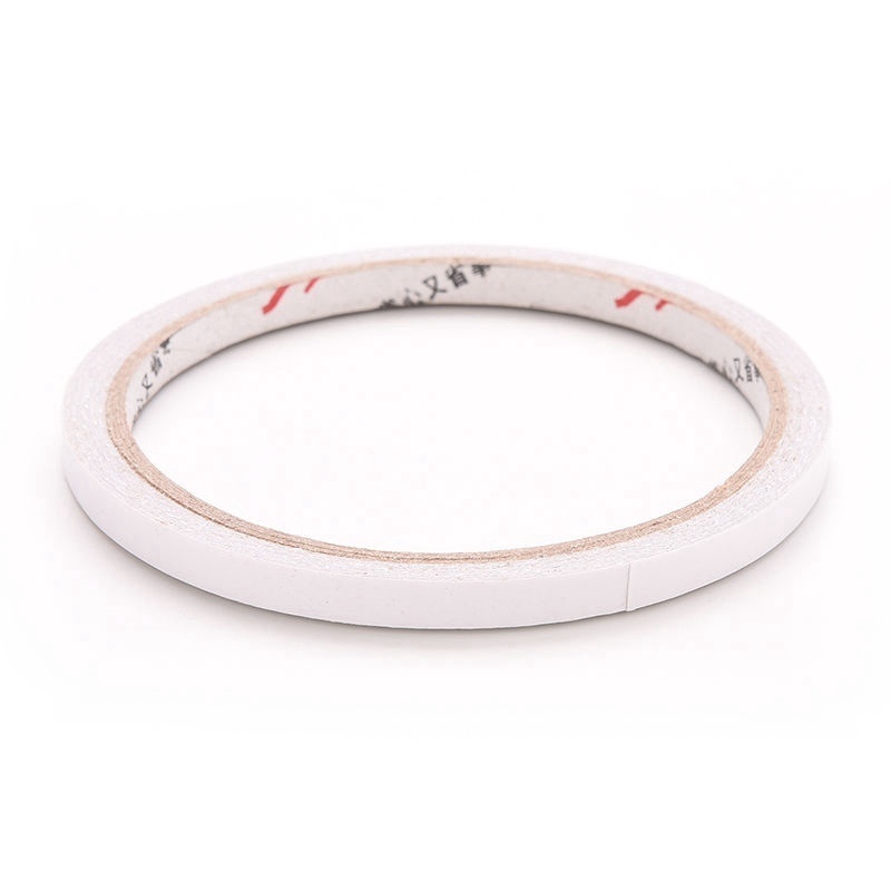 Cuộn băng keo 2 mặt siêu dính 6mm cho văn phòng/đồ thủ công DIY