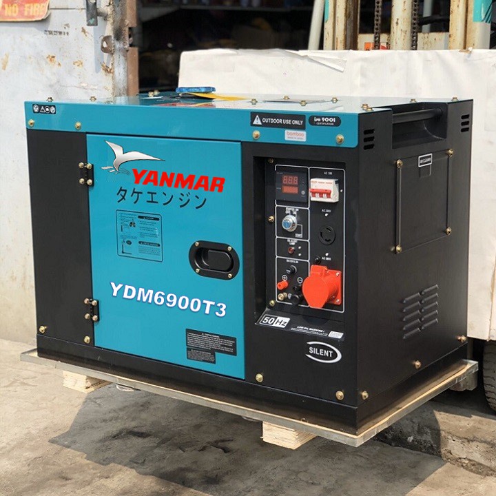 Máy phát điện Yanmar 5.0kw chạy dầu YDM6900T3(3Phase)