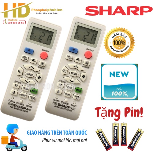 [FREESHIP 50K] REMOTE ĐIỀU KHIỂN SHARP 1 CHIỀU CHẤT LƯỢNG CAO