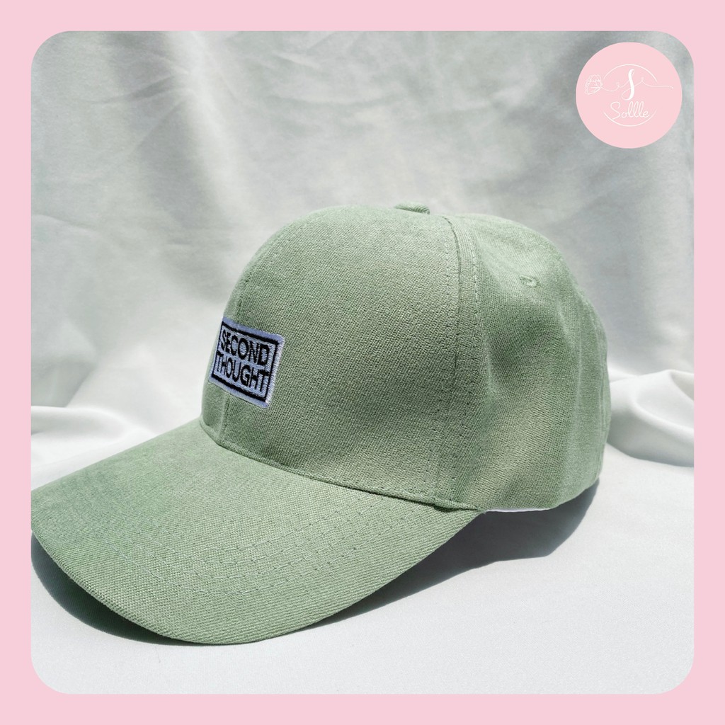 Mũ lưỡi trai Sollle vải cotton Ulzzang Hàn Quốc, nón bóng chày nam nữ Unisex M03L