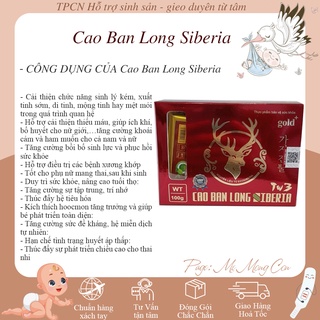 Cao Ban Long Siberia Thực phẩm bảo vệ sức khoẻ