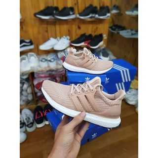[Full Box - Giấy Gói] Giày Thể Thao Ultra Boost 4.0 Màu Hồng Đất