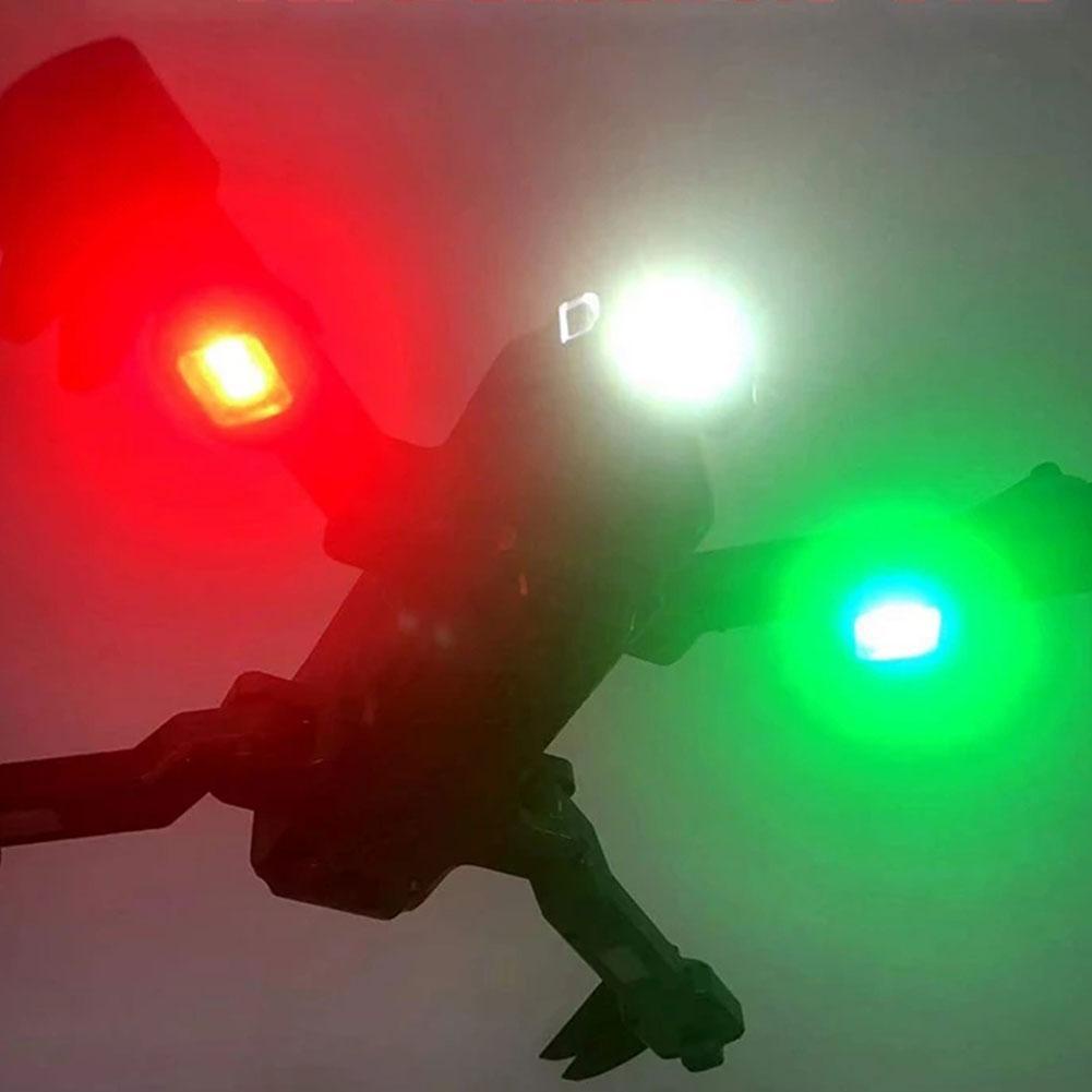 Đèn hậu LED xe máy mini Đèn biển số xe máy Đèn hậu tự động Đèn cảnh báo cho Honda // Yamaha / Suzuki Đèn bay không người lái